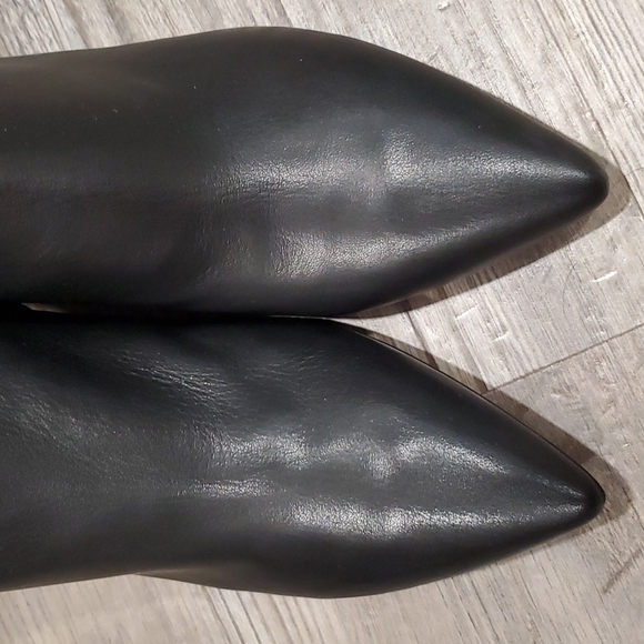 Dolce Vita Mos Del Onyx Snake Heel Ankle Boots Size 9 - Picture 7 of 9